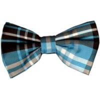 Noeud Papillon à Carreaux Turquoise et Noir - AlbertoNardoniStore — Accessoires de mode