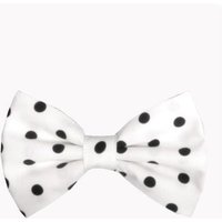 Nœuds Papillon pour Hommes à Motif Pois - Noir et Blanc en Gros
