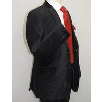 Alberto Nardoni Men's Black Velvet Blazer