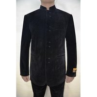 Blazer en Velours Noir pour Hommes Alberto Nardoni — Costumes et vestons pour hommes