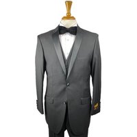 Tuxedos pour garçons d'honneur - Tuxedo de mariage gris — Costumes et vestons pour hommes