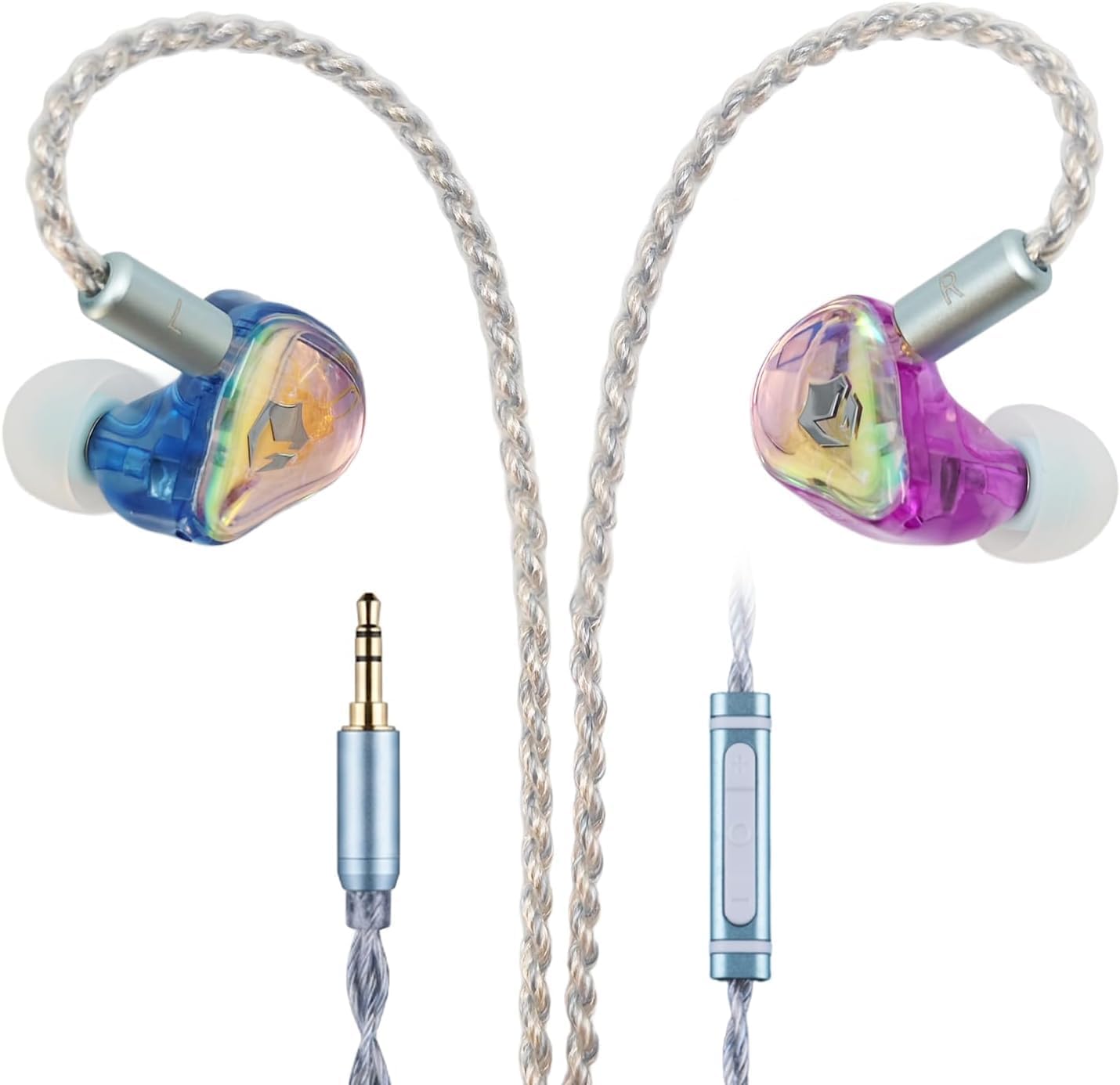 EPZ G30 IEM Wired Earphones for Gaming and HiFi Music — Noise Cancelling Headphones