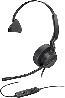 Yealink UH42 USB-A/C Wired Mono Headset with Noise Cancelling Microphone