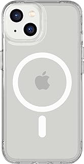 Étui tech21 iPhone 14 Evo Clear avec compatibilité MagSafe