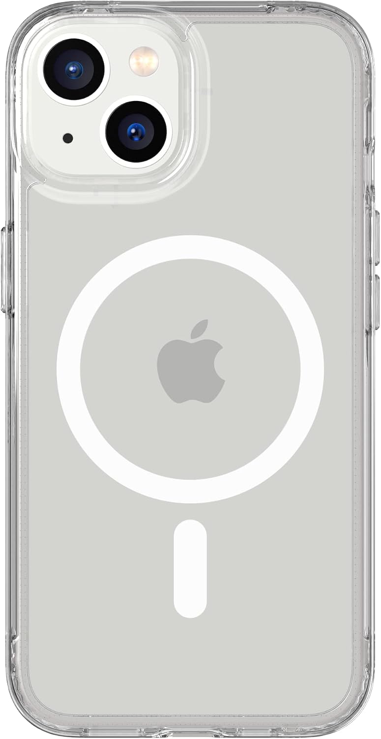 Étui tech21 iPhone 14 Evo Clear avec compatibilité MagSafe — Coque de téléphone