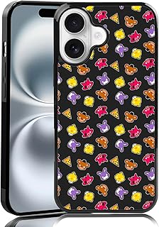 Coque de téléphone ours et renard mignon pour iPhone 16 - TPU antichoc