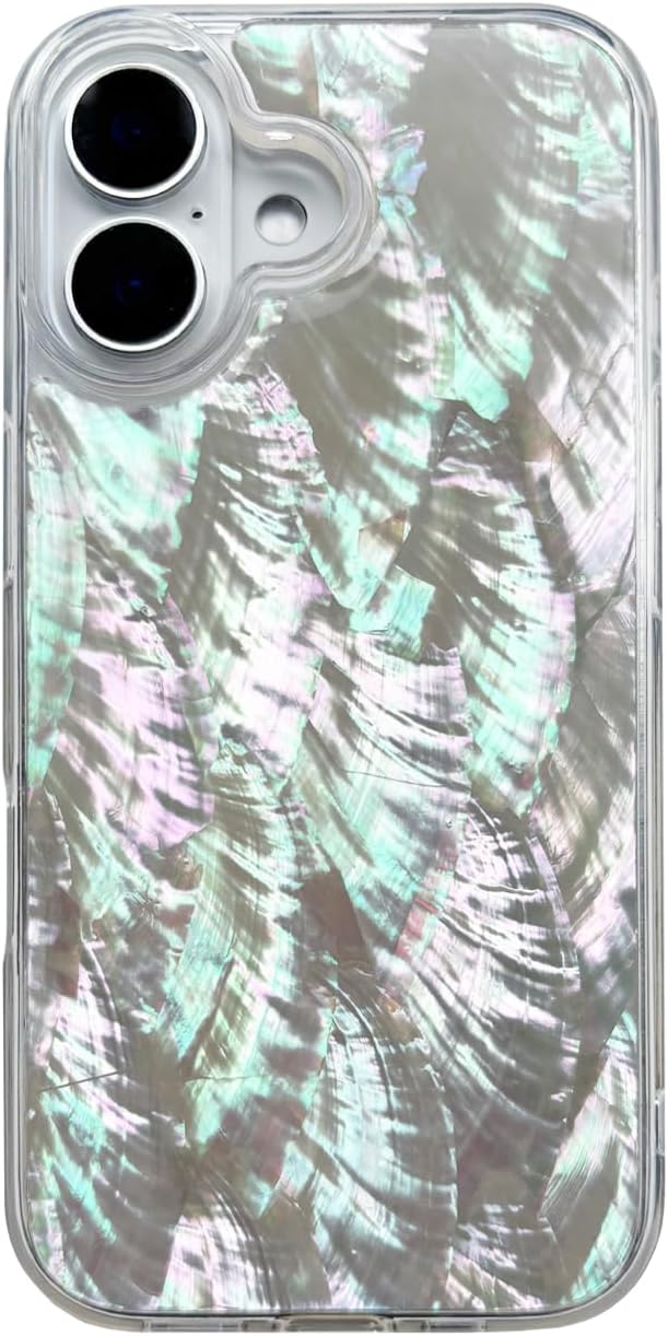 Coque à paillettes en nacre pour iPhone 17 (non Pro) — Coque de téléphone