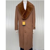 Alberto Nardoni Men's Wool and Cashmere Overcoat