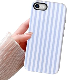 iPhone SE/8/7 Compatible Phone Case with Striped Design — Phone Case