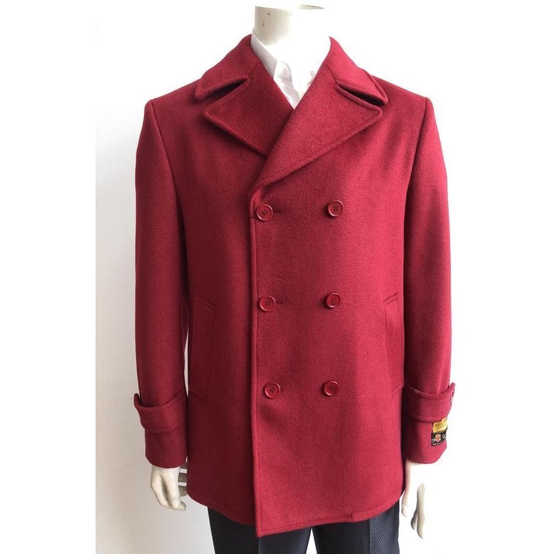 Poivrot en laine et en laine - Poivrot en laine — Veste d'hiver Hommes