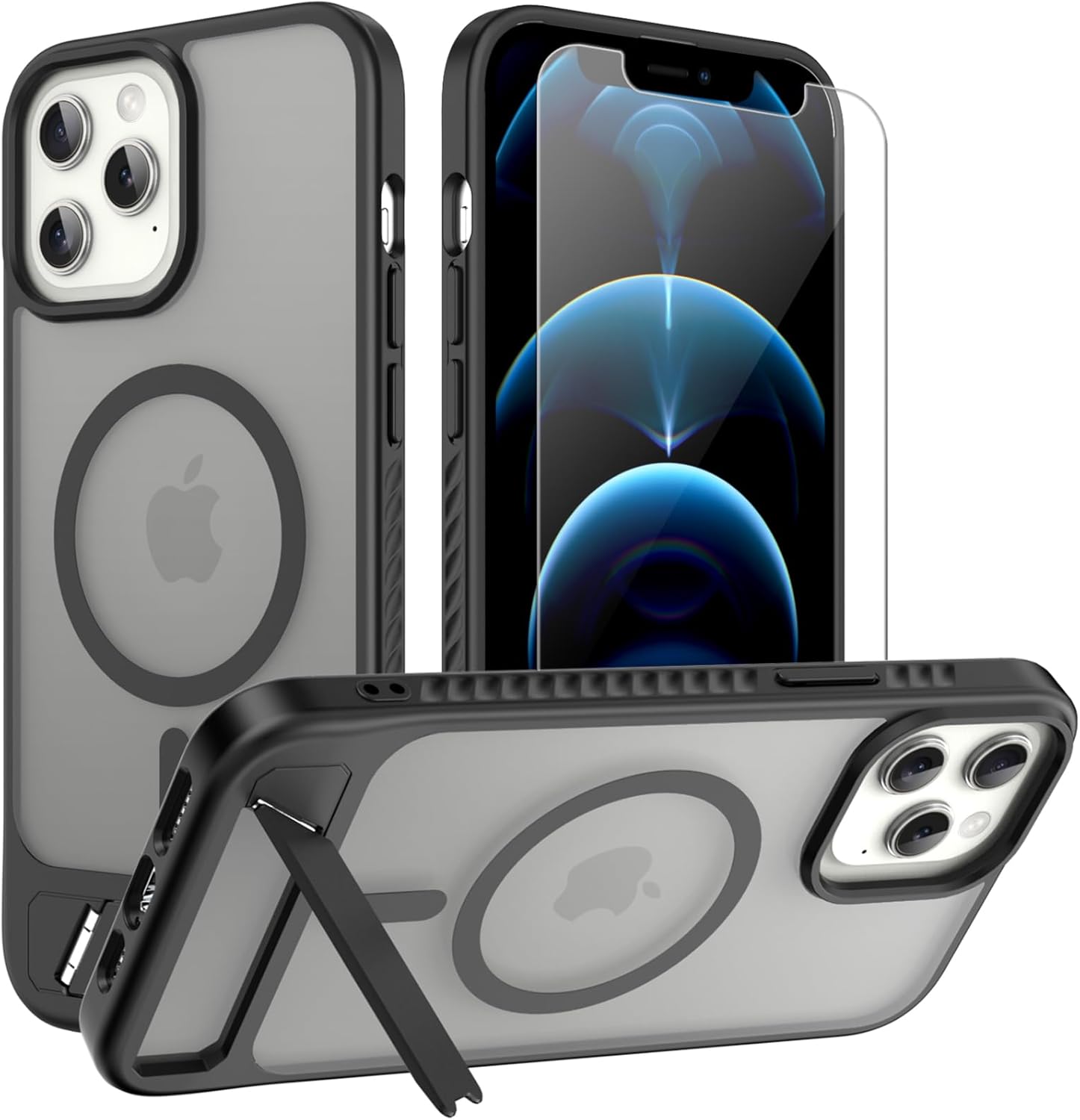 Coque iPhone 12 Pro Max avec MagSafe, Protection de qualité militaire — Coque de téléphone