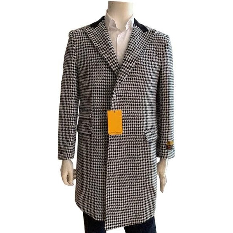 Veste en Houndstooth pour hommes Alberto Nardoni — Blousons et vestes légères