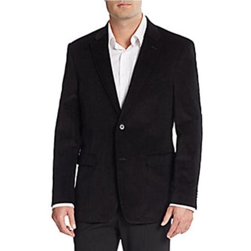 Blazer en Corde Noir pour Homme Alberto Nardoni — Costumes et vestons pour hommes