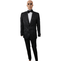 Gros et gros costume noir