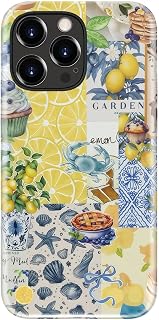 Coque LUMARKE pour iPhone 15 Pro, Design Floral, Compatible Charge Sans Fil — Coque de téléphone