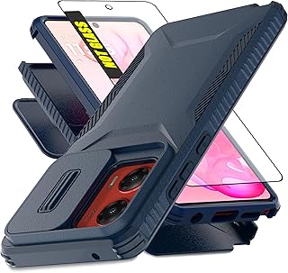 Coque robuste pour Motorola G Stylus 5G 2024 avec protecteur d'écran — Coque de téléphone