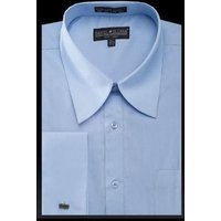 Alberto Nardoni Men's Blue Dress Shirts — Mens Dress Shirts