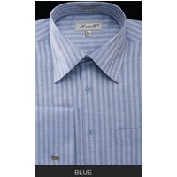 Alberto Nardoni Men's Blue Dress Shirts — Mens Dress Shirts