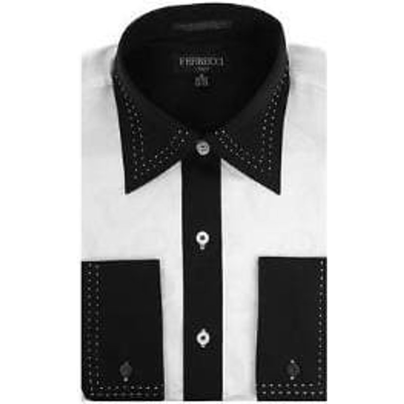 Chemises blanches pour garçons d'honneur Alberto Nardoni Store — Chemises habillées pour hommes