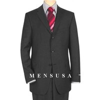 48XL Charcoal Grey Suit - Extra Long 2 Button Style