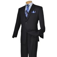 48XL Navy Blue Suit - Extra Long 2 Piece Suit — Mens Suits & Blazers
