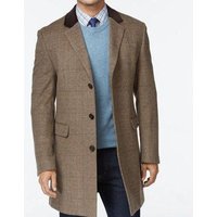 Veste d'hiver pour hommes AlbertoNardoniStore avec col en fourrure amovible — Veste d'hiver Hommes