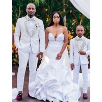 Grey Prom Suit - Slim Fit Tuxedo