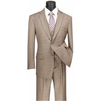 Men's Tan Slim Fit Tuxedo for Formal Events