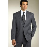 Veste Grise Ajustée pour Hommes
