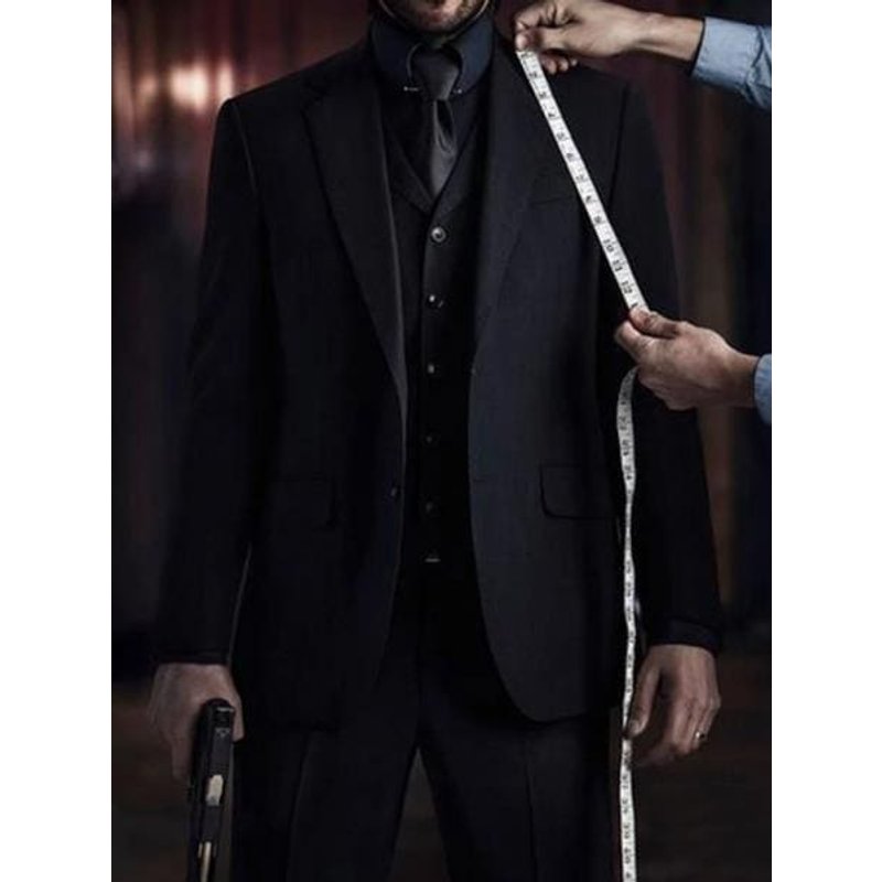 Tuxedo John Wick à double boutonnage — Costumes et vestons pour hommes