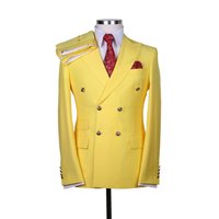Costumes colorées - Costumes colorées vives - Costumes d'été couleur jaune - Costumes minces