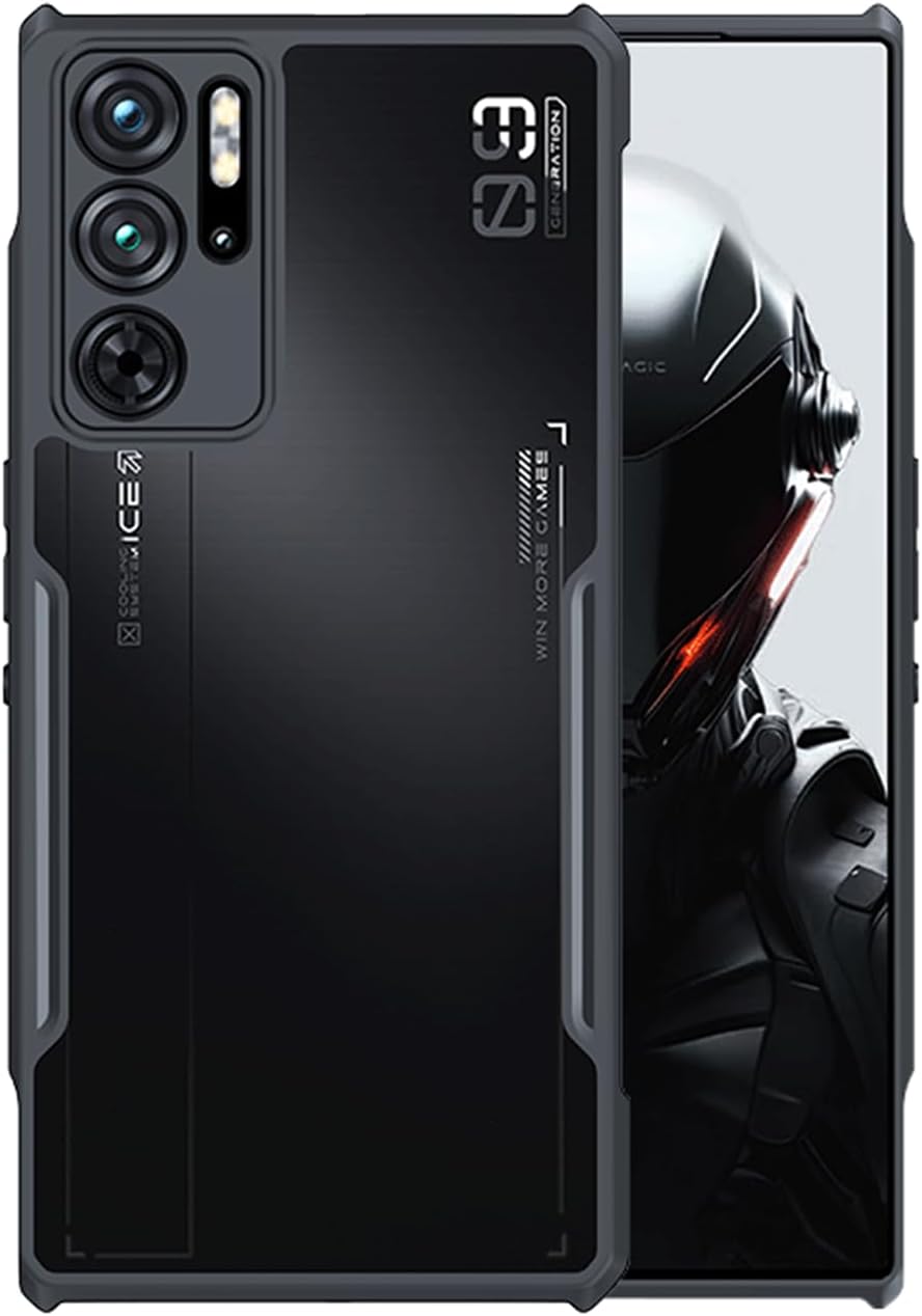 Étui de protection Nubia Red Magic 9 Pro/9S Pro/Plus, Noir — Coque de téléphone