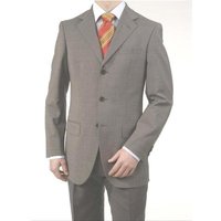 Hommes Gris moyen Gris clair 3 boutons entièrement doublés en vente — Accessoires de mode