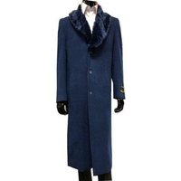Manteau en vison pour hommes d'AlbertoNardoniStore avec fermeture à 3 boutons — Accessoires de mode
