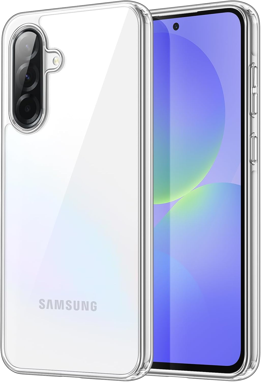 JETech Case for Samsung Galaxy A36 5G, Shockproof Bumper, Clear — Phone Case