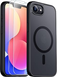 Coque Mat Magnétique SPIDERCASE pour iPhone 17e et 16e