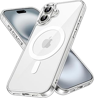 JETech Magnetic Case for iPhone 16 Plus, MagSafe Compatible, Shockproof