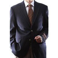 Men's Single Breasted Two Button Black Blazer — Mens Suits & Blazers