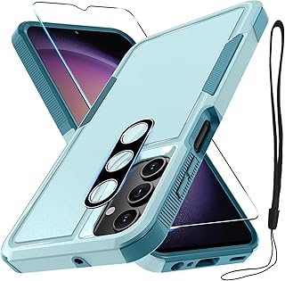 Samsung Galaxy A16 5G Heavy Duty Shockproof Phone Case with Lanyard — Phone Case
