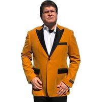 Velours d'or pour hommes ~ Gros et gros Blazer / Manteau de sport