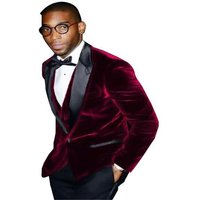 Blazer Velours Bourgogne Grand et Grand - Veste Sport