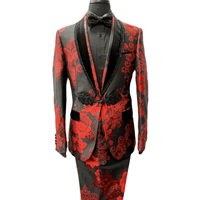 Biarelli Vienna Double Breasted Suit with One Button Closure — Fashion Accessories