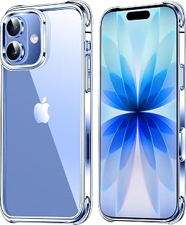 Mkeke iPhone 17 Clear Case with Military-Grade Drop Protection — Phone Case