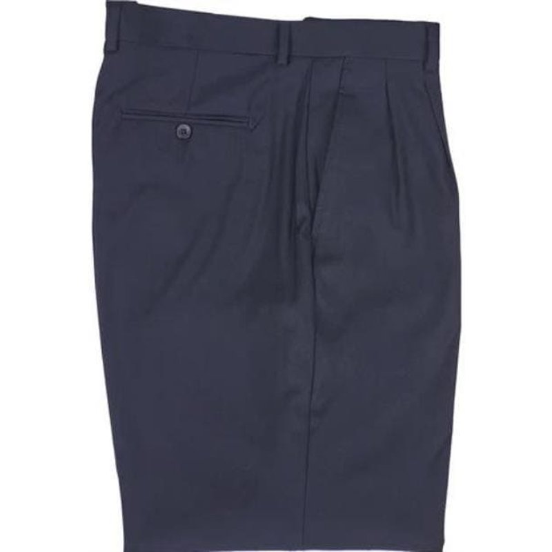 Pantalons en laine double plissé pour hommes — Accessoires de mode