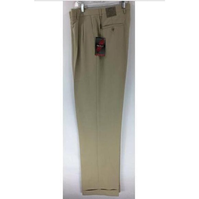 Pantalons en laine double plissé pour hommes — Accessoires de mode