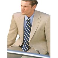 Costume de lin pour hommes Tan — Costumes et vestons pour hommes