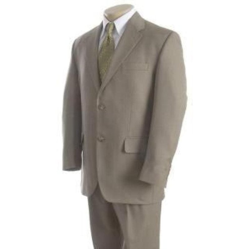 Costume de lin pour hommes Tan — Costumes et vestons pour hommes