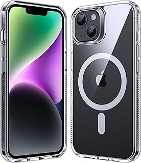 Supdeal Magnetic Clear Case for iPhone 13/14 with MagSafe Compatibility