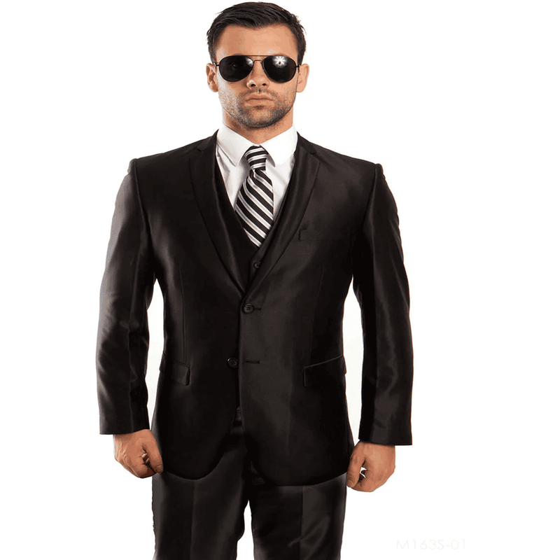 Costume Vested Slim Fit Tazio pour hommes d'Alberto Nardoni — Costumes et vestons pour hommes