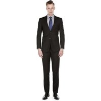 Costume Slim Fit Noir pour Hommes Alberto Nardoni